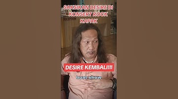 Desire KEMBALI di pentas Rock Kapak!! #pejuangmetal #konsert #rockkapak #desire #rock