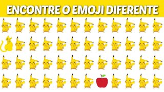 Qual É O Emoji Diferente?🤔 Encontre O Emoji Diferente Em 30 Segundos⌛[Qual É O Emoji Errado?🤔]