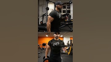 Hammer Curls Demonstration For Beginners - Dumbbell Exercise For Bigger Outer Forearms & Biceps
