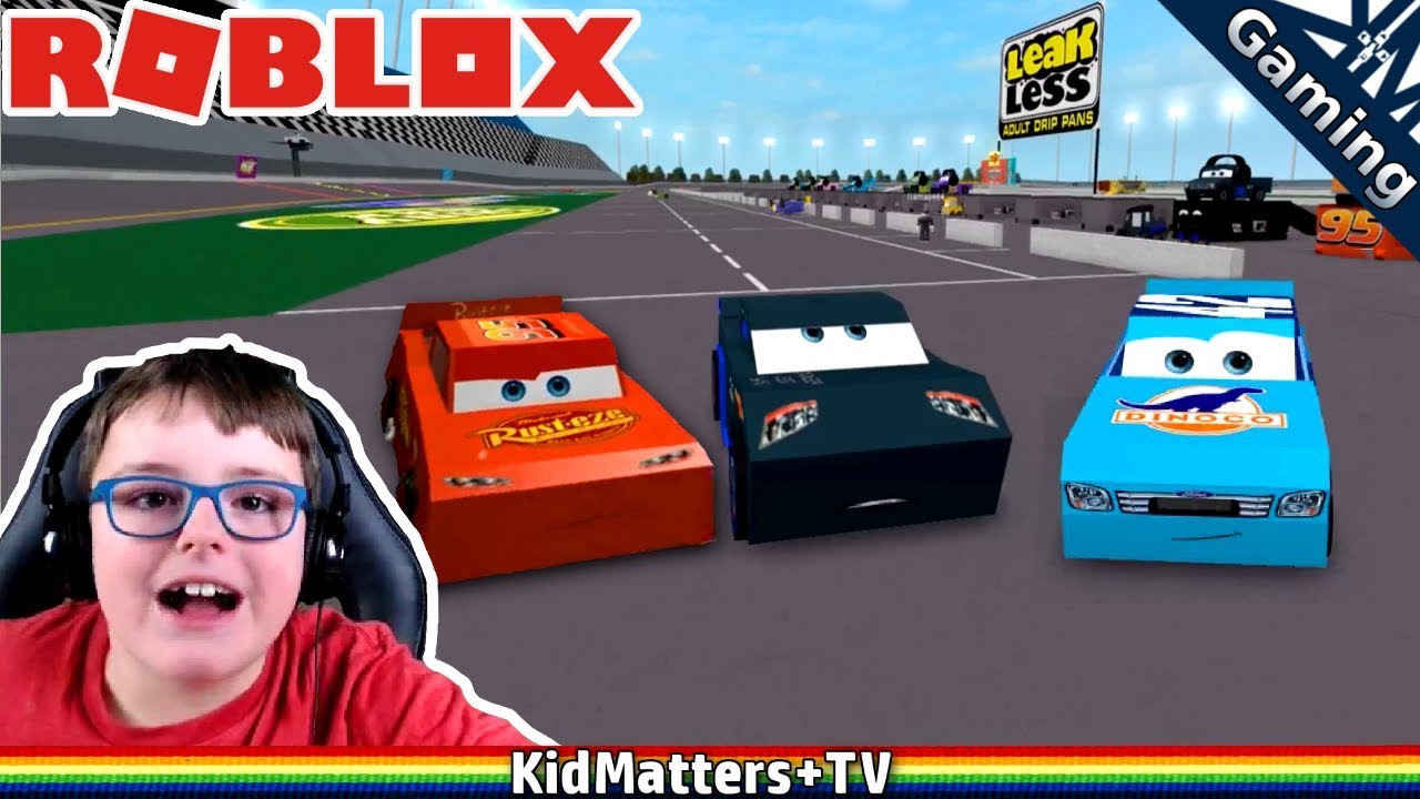 Cars 3 Racing Adventure Storm Vs Lightning Mcqueen Roblox Cars 3 Racetrack Km Gaming S02e44 Youtube - my mcqueen games on roblox