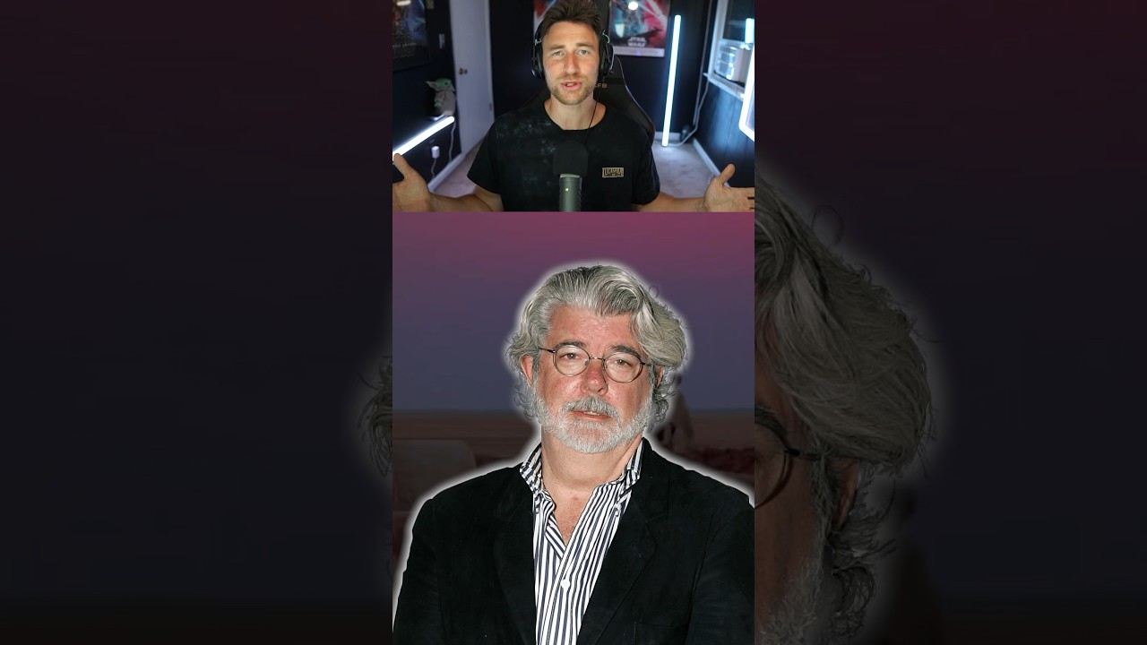 George Lucas TROLLED a hater. #starwars