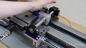 CNC Myford Conversion update, X Axis construction