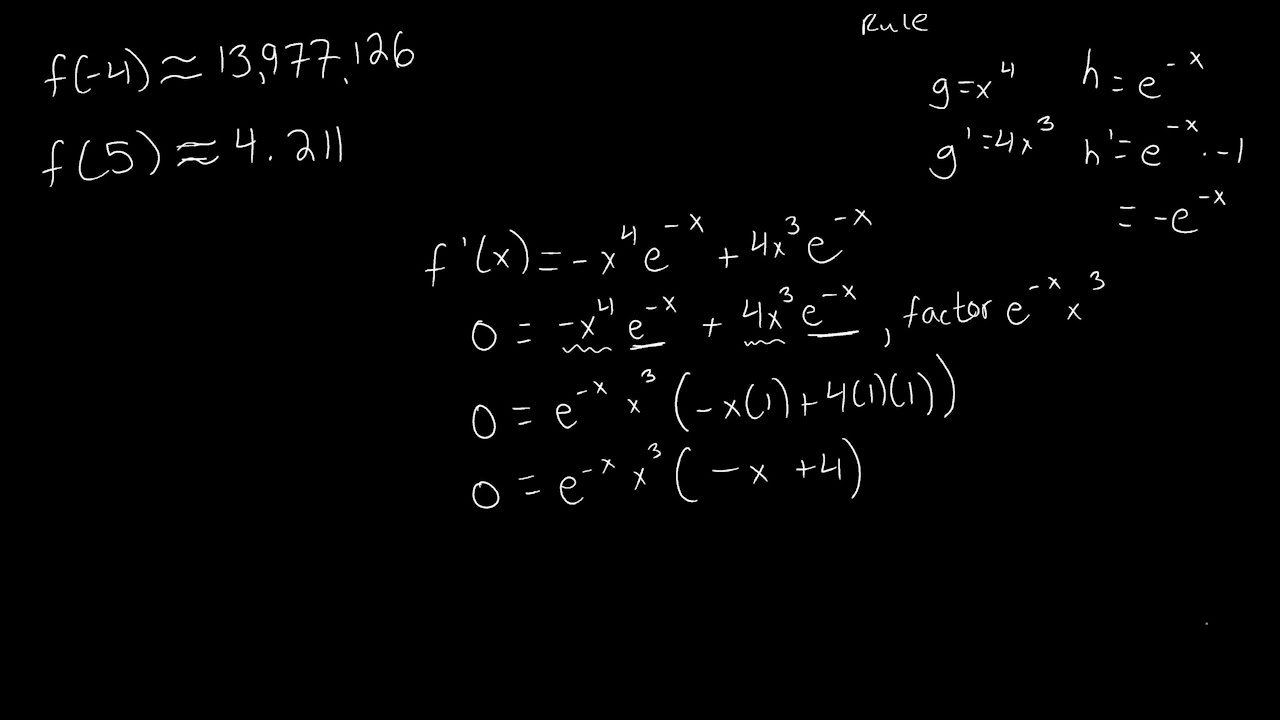 Section 4.3 Maxima and Minima Problem 9 - YouTube