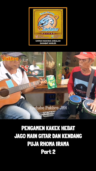 Kakek pengamen hebat jago gitar kendang puja Rhoma Irama part 2 #pengamen #sahabatpakbro