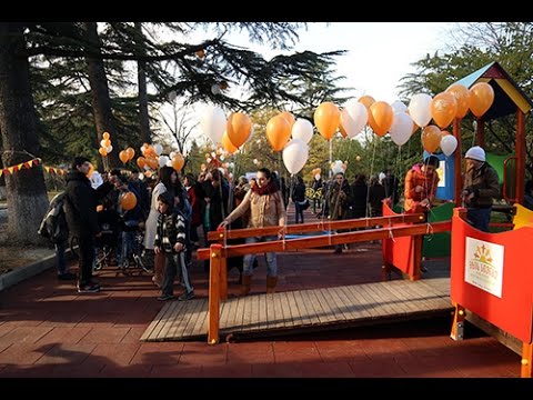 „კიკვიძის პარკში“  საბავშვო გასართობი  მოედანი მოეწყო