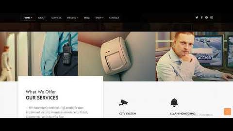 Guard Master   Security Guards WordPress Theme