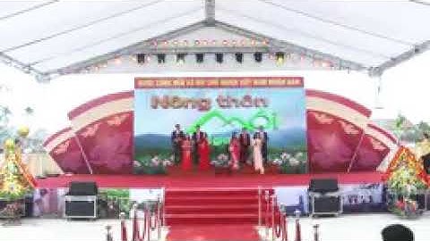 Nga Liên - Văn nghệ chào mừng Lễ công bố xã đạt chuẩn nông thôn mới năm 20180 (Bản chuẩn)