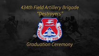 Alpha Battery 1st Battalion 31st Field Artillery Graduation Ceremony