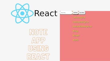 Build a Notes App with React.js
