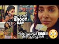 Trying Sushi For The First Time Ever!! Epic fail||My shoot day|Simple makeup look|Asvi Malayalam