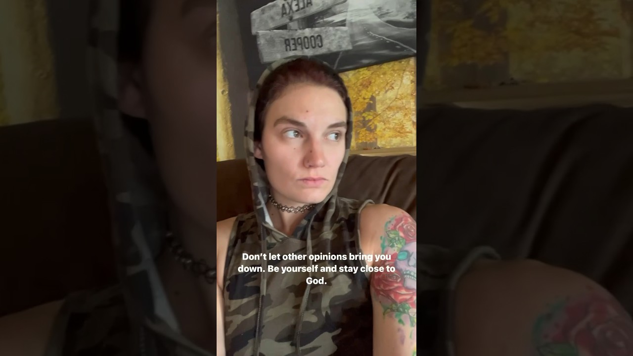 Ignore worldly opinions. Be yourself and trust God’s plan. 