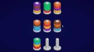 Nuts & Bolts Sort Puzzle - Levels 1-30