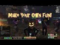 Make your own fun in mmos thinking about games