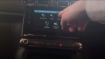 Clock change in Citroen C3