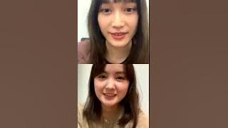 中村ゆりか Yurika Nakamura [Instagram Live] with 葵わかな Aoi Wakana 2020.06.04