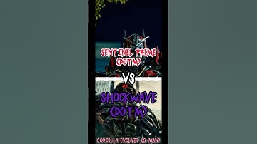 SENTINEL PRIME (DOTM) VS SHOCKWAVE (DOTM) | #transformersdarkofthemoon