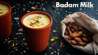 Badam Milk Recipe | Summer Drink Idea | Indian Almond Milk Recipe | Badam Doodh Recipe