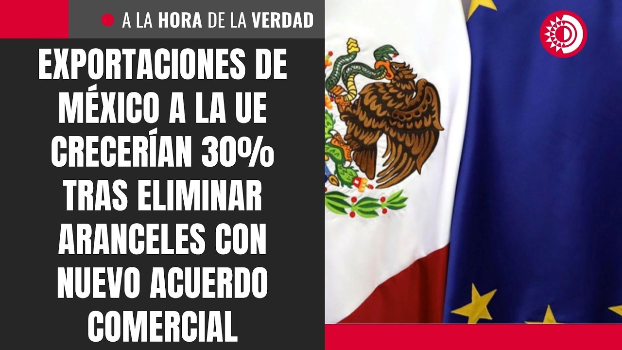 Exportaciones de México a la UE crecerían 30% tras eliminar aranceles ...