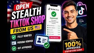 HOW TO MAKE A STEALTH U.S TIKTOK SHOP FULLY VERIFIED WITH PERSONA KYC screenshot 1