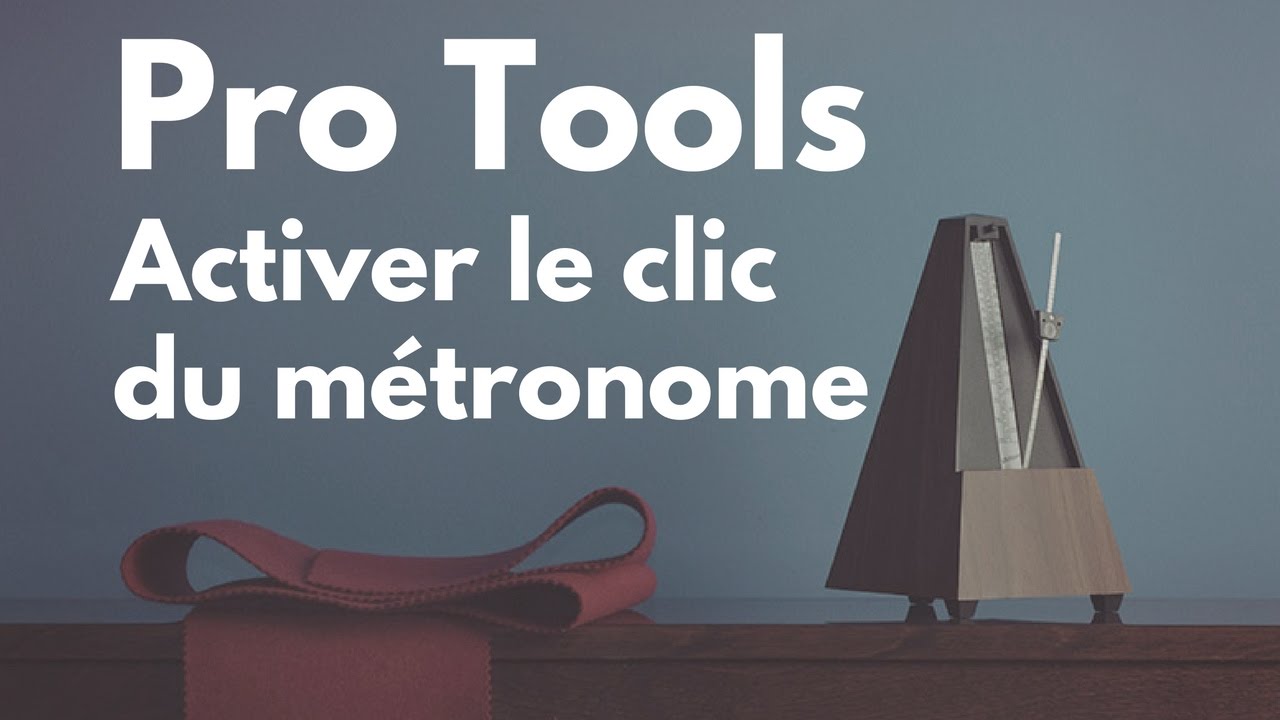 Pro Tools Metronome Plugin