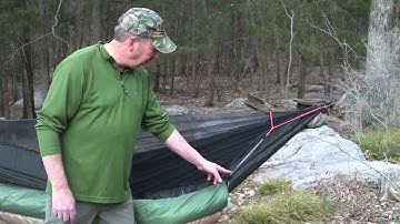 Hammock Underquilt Suspension Tips
