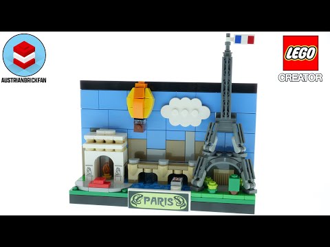 LEGO Creator 40568 Paris Postcard Speed Build