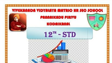 12th Std Accountancy One Mark Question Bank 2021 | Reduced Syllabus | English Medium |