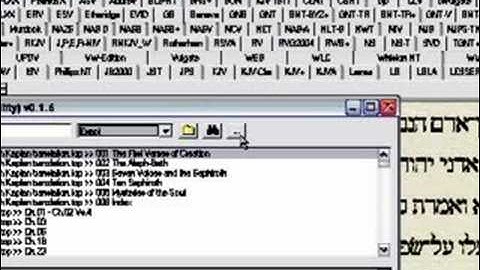 E-Sword: The Topical Search Program
