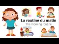 Apprendre la routine du matin  lets learn