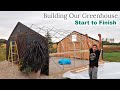Building Our Greenhouse | Start To Finish //Garden Farm