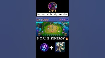 Most unique synergy combo in magic chess 🔥 | mobile legends #mlbb #shorts #magicchess #mobilelegends