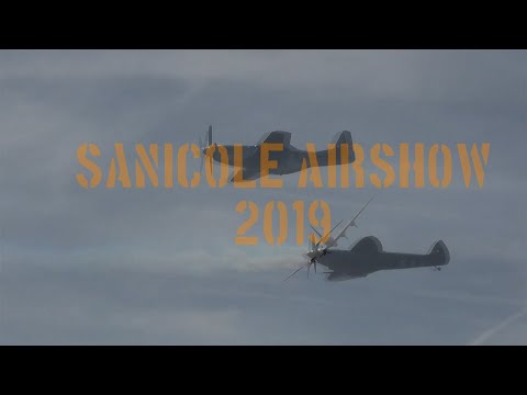 Sanicole Airshow 2019 "B17, Spitfire, Hurricane, P51 Mustang,..."