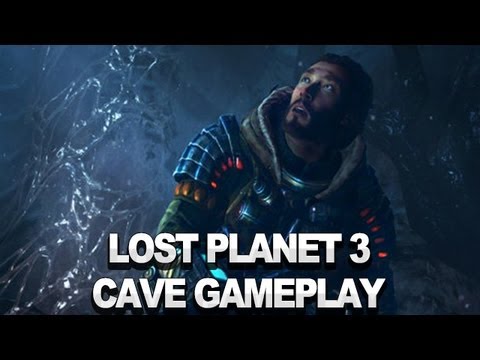Lost Planet 3 - Cave Combat - TGS Gameplay