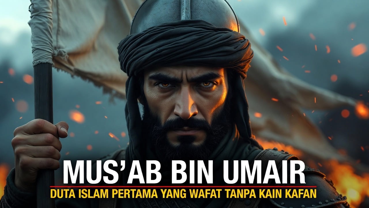 Kisah Mus’ab bin Umair (Lengkap) — Duta Islam Pertama yang Mati Tanpa Kain Kafan Cukup