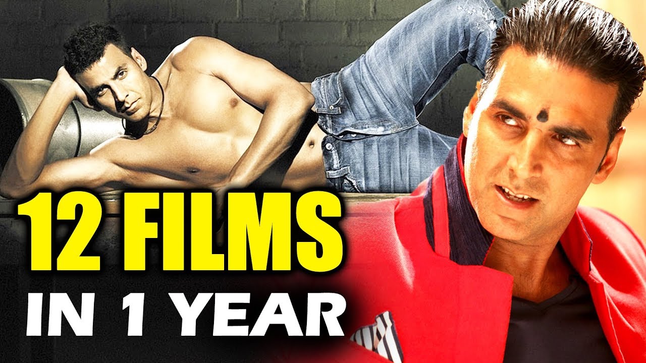 Akshay Kumar's RECORD 12 SuperHit Films In 1 Year YouTube