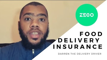 UK Food Delivery Insurance with Zego for Deliveroo, JustEat, and UberEats!
