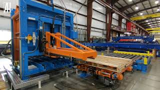 Automatic Pallet Stacking Conveyor | Pallet Stacker / Destacker