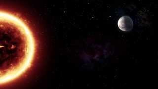 After effects composition - sun and planet