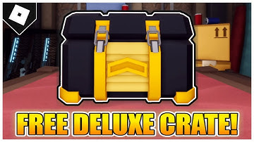 FREE DELUXE CRATE CODE in TOWER DEFENSE SIMULATOR! [ROBLOX]