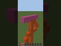 Minecraft Flamingo Tutorial #minecraft #minecraftshorts #youtubeshorts