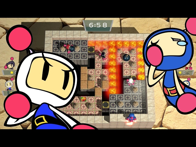 THE BIGGEST BOMBERMAN YET! - Super Bomberman R2 (4- Player Gameplay) 