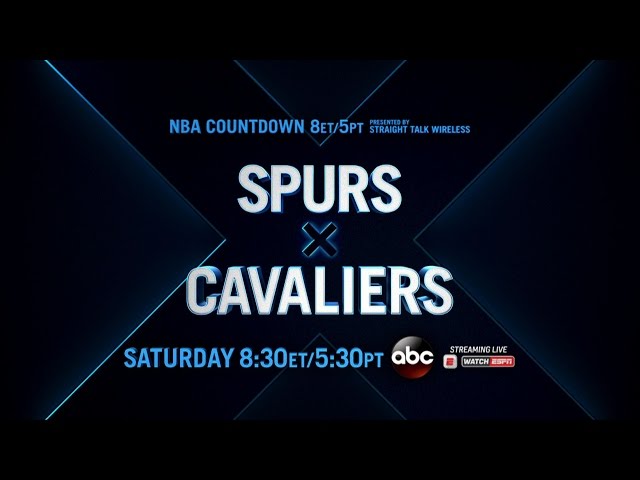 Saturday Night Primetime on ABC Mashup: Spurs-Cavaliers 