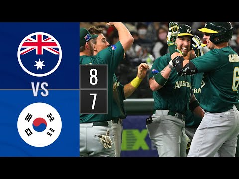 Resumen Australia vs Corea | Clásico Mundial 2023 9-mar
