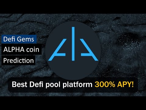 ALPHA pool 300% APY!! BEST Swap platform | ALPHA Defi gem