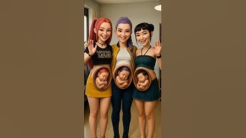 rumi, zoey and mira is pregnant -Kpop demon hunters #kpopdemonhunters #mira #rumi #zoey #songs #kpop