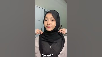 Tutorial pashmina casual #shorts #short #sort #tutorial #pashmina #casual #fashion #girls #kuriak7