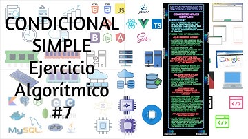 Condicional Simple Ejercicio Algorítmico #7 Análisis 🤓 - Construcción 💻 PSEUDOCÓDIGO - PSEINT