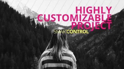 Kinetic Diagonal Slideshow | After Effects Template 15023439