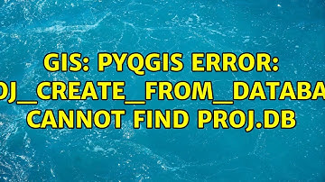 GIS: PyQGIS error: proj_create_from_database: Cannot find proj.db