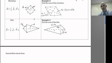 Formulas for Triangles and Quadrilaterals